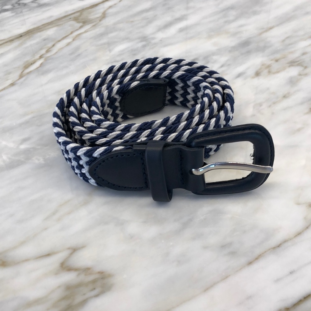 Braided elastic belt